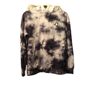 Volcom Tye Dye hoodie (Blue) Big Boys Large. No rips, holes or stains. Soft.